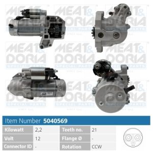 Electromotor MEAT DORIA 5040569 – PEOUGET | AutoRival