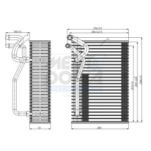 Evaporator aer conditionat MEAT DORIA 997138 – PEOUGET | AutoRival