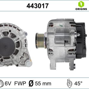 Alternator VALEO 443017