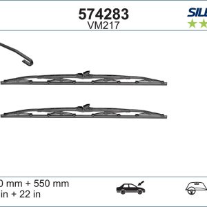 Lamela stergator VALEO 574285