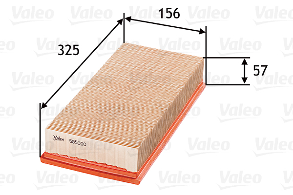 Filtru aer VALEO 585000 – PEOUGET | AutoRival