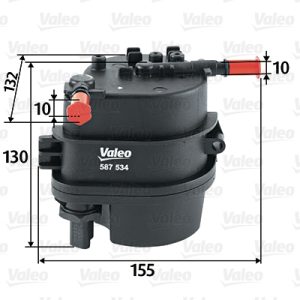 Filtru combustibil VALEO 587534