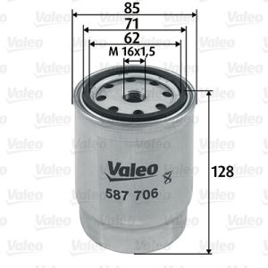 Filtru combustibil VALEO 587706