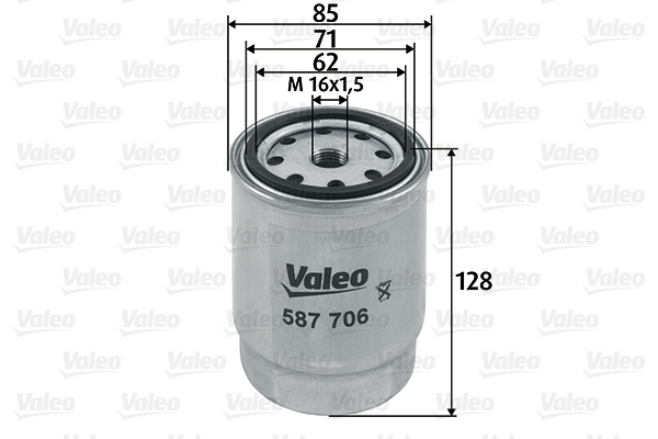 Filtru combustibil VALEO 587706