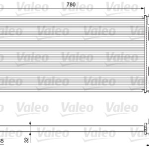 Radiator racire motor VALEO 701727