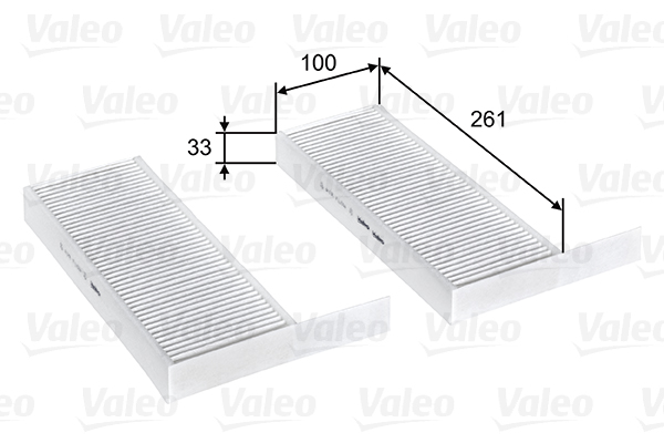 Filtru aer habitaclu VALEO 715808