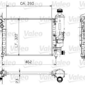 Radiator racire motor VALEO 730372 – PEOUGET | AutoRival