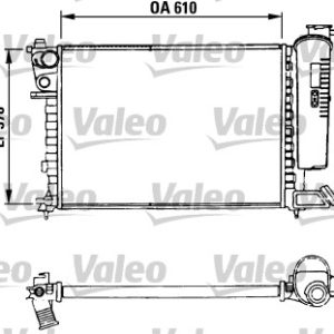Radiator racire motor VALEO 730630