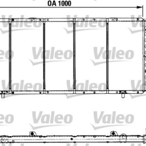 Radiator racire motor VALEO 730999
