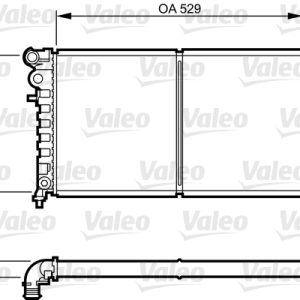Radiator racire motor VALEO 731530