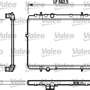 Radiator racire motor VALEO 732890