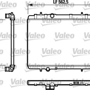 Radiator racire motor VALEO 732892