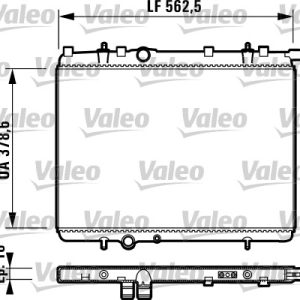 Radiator racire motor VALEO 732904