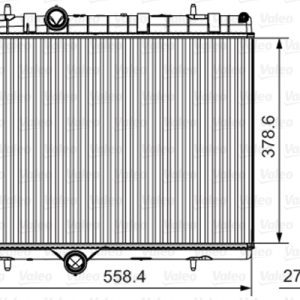 Radiator racire motor VALEO 735630