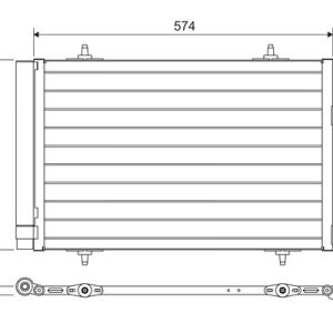 Condensator climatizare VALEO 814365