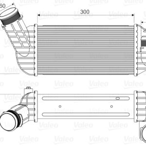 Intercooler compresor VALEO 818345