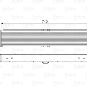 Intercooler compresor VALEO 818569