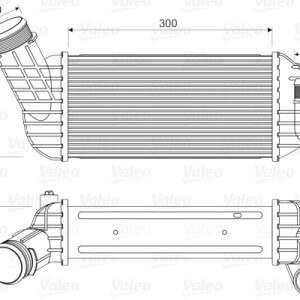 Intercooler compresor VALEO 818652