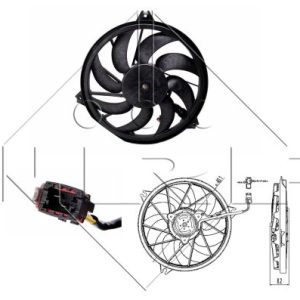 Ventilator radiator NRF 47323