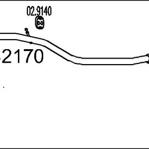 Racord evacuare MTS 01.42170 – PEOUGET | AutoRival
