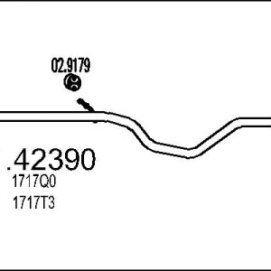 Racord evacuare MTS 01.42390 – PEOUGET | AutoRival