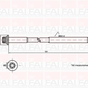Set surub chiulasa FAI AUTOPARTS B2120 – PEOUGET | AutoRival