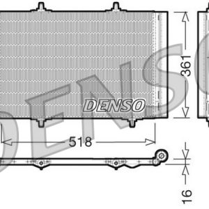 Condensator climatizare DENSO DCN07013 – PEOUGET | AutoRival