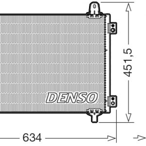Condensator climatizare DENSO DCN21034 – PEOUGET | AutoRival