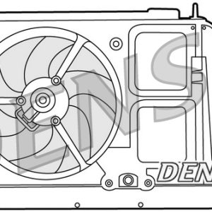 Ventilator radiator DENSO DER21012 – PEOUGET | AutoRival