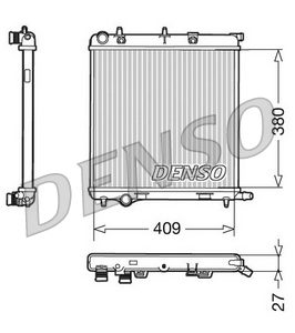 Radiator racire motor DENSO DRM21026 – PEOUGET | AutoRival