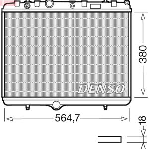 Radiator racire motor DENSO DRM21055 – PEOUGET | AutoRival
