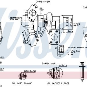 Compresor sistem de supraalimentare NISSENS 93559 – PEOUGET | AutoRival