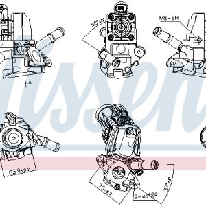 Supapa EGR NISSENS 98238 – PEOUGET | AutoRival