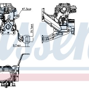 Modul EGR NISSENS 98534 – PEOUGET | AutoRival