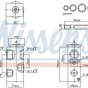 Supapa expansiune clima NISSENS 999427 – PEOUGET | AutoRival