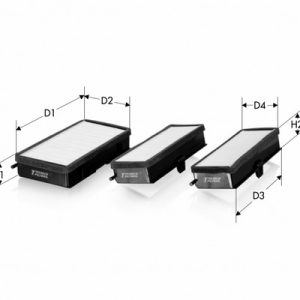 Filtru aer habitaclu TECNECO FILTERS CK8947-3 – PEOUGET | AutoRival