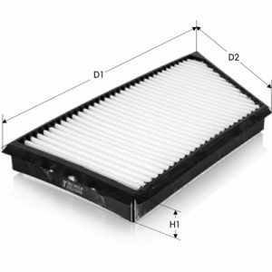Filtru aer habitaclu TECNECO FILTERS CK9071 – PEOUGET | AutoRival