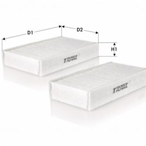 Filtru aer habitaclu TECNECO FILTERS CK921-2 – PEOUGET | AutoRival
