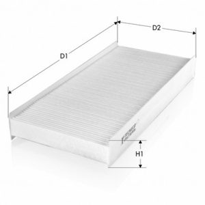 Filtru aer habitaclu TECNECO FILTERS CK9398 – PEOUGET | AutoRival