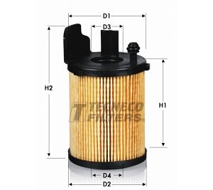 Filtru ulei TECNECO FILTERS OL0239/1E – PEOUGET | AutoRival
