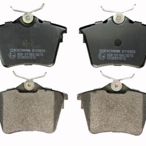 Set placute frana DENCKERMANN B110923 – PEOUGET | AutoRival