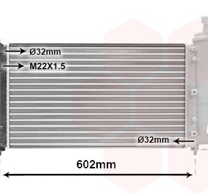 Radiator racire motor VAN WEZEL 09002118 – PEOUGET | AutoRival