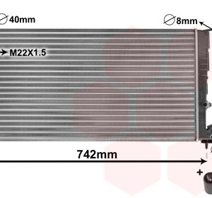 Radiator racire motor VAN WEZEL 09002137 – PEOUGET | AutoRival