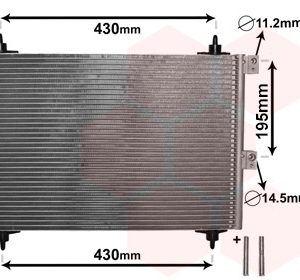 Condensator climatizare VAN WEZEL 09005241 – PEOUGET | AutoRival