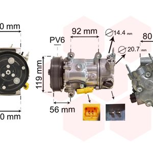 Compresor climatizare VAN WEZEL 0900K255 – PEOUGET | AutoRival