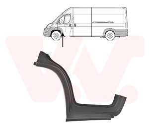 Placa de prag VAN WEZEL 1651103 – PEOUGET | AutoRival