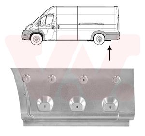Panou lateral VAN WEZEL 1651133 – PEOUGET | AutoRival