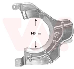 Protectie stropire disc frana VAN WEZEL 1651372 – PEOUGET | AutoRival