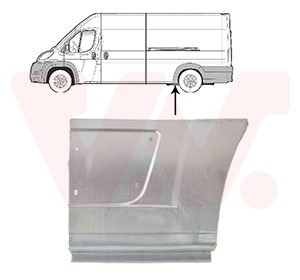 Panou lateral VAN WEZEL 1652141 – PEOUGET | AutoRival