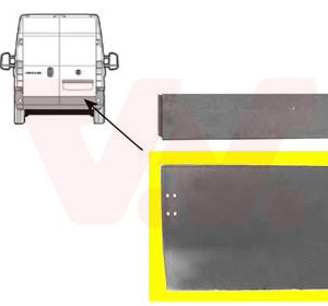 Portiera spate VAN WEZEL 1747160 – PEOUGET | AutoRival